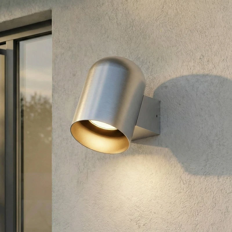 Lindby Lupil Buitenwandlamp - Aluminium - GU10 - IP44