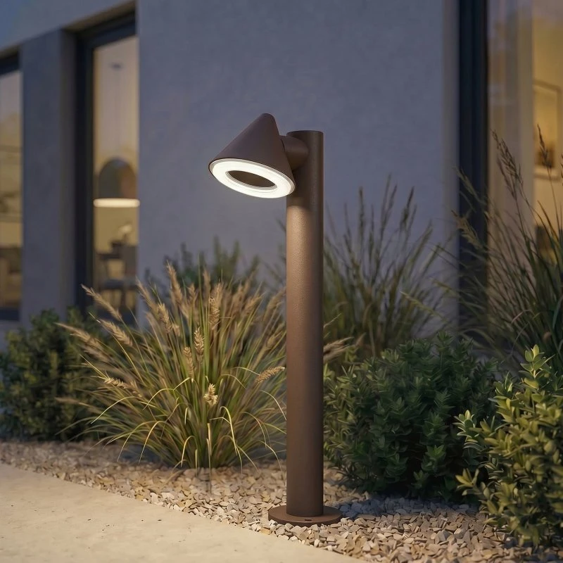 Lindby Soran LED Tuinpadverlichting - Bruin - 60 cm