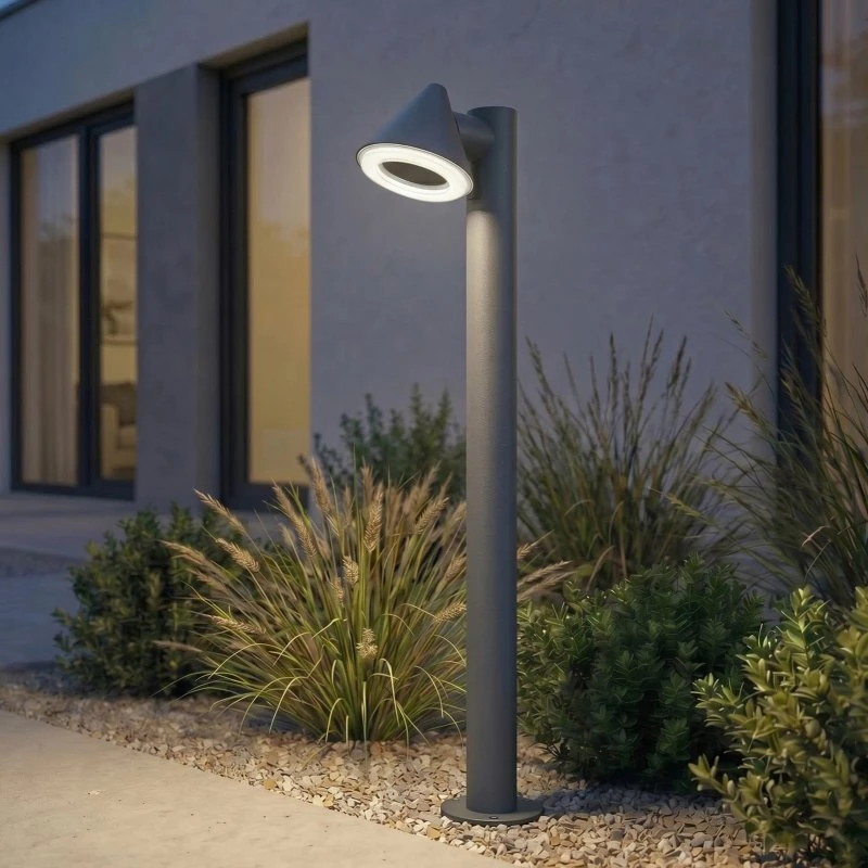 Lindby Soran LED tuinpadverlichting, zwart, 100 cm, IP44