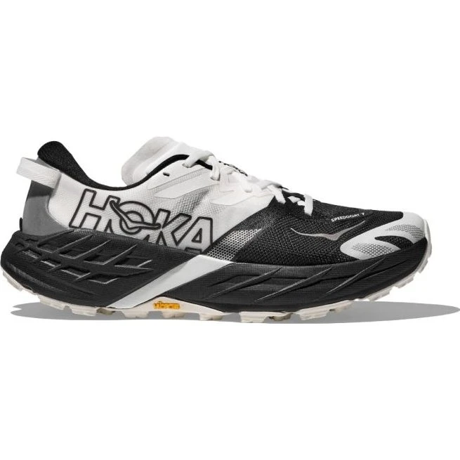 Hoka Speedgoat 7 Trailrunning Dames - Black/White - US 8