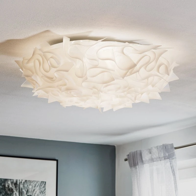 Slamp Veli Design Plafondlamp - 78 cm - Opaalwit