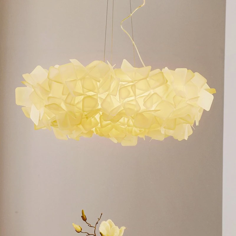 Slamp Clizia Design Hanglamp - Wit/Opaal - Ø 78 cm