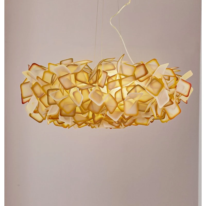 Slamp Clizia Design Hanglamp - Oranje - Ø 78 cm