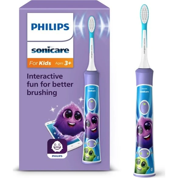Philips Sonicare Kids HX6322/12 Paarse Elektrische Tandenborstel
