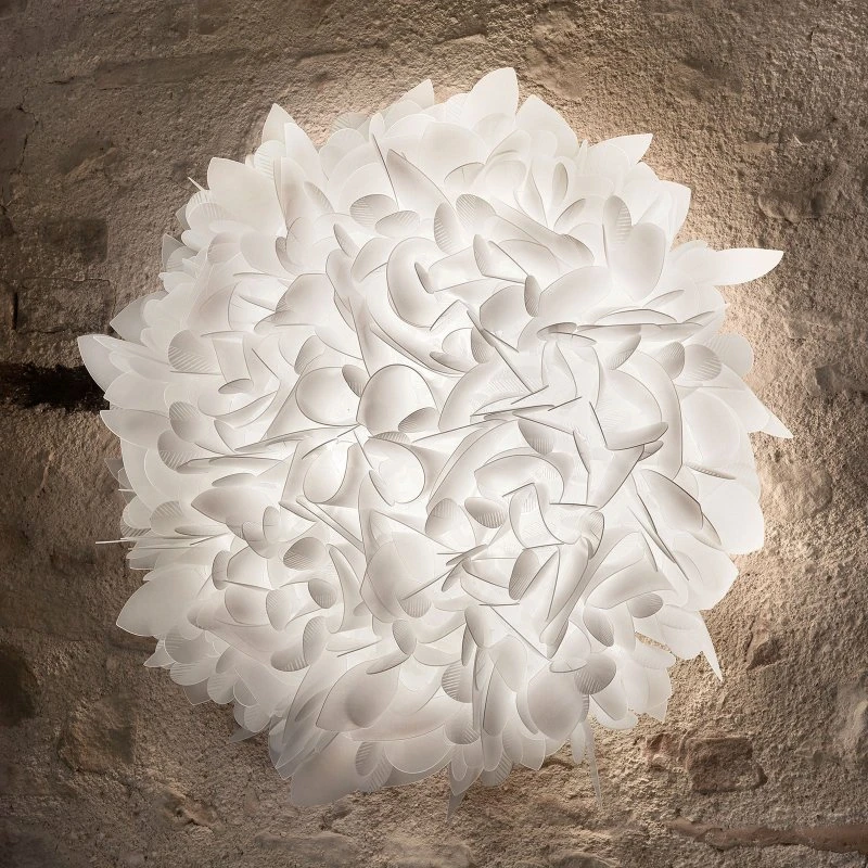 Slamp Veli Foliage Large Wandlamp - Wit - Ø 75 cm