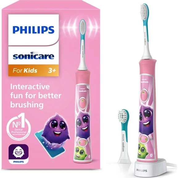 Philips Sonicare HX6352/42 Kids Roze Elektrische Tandenborstel