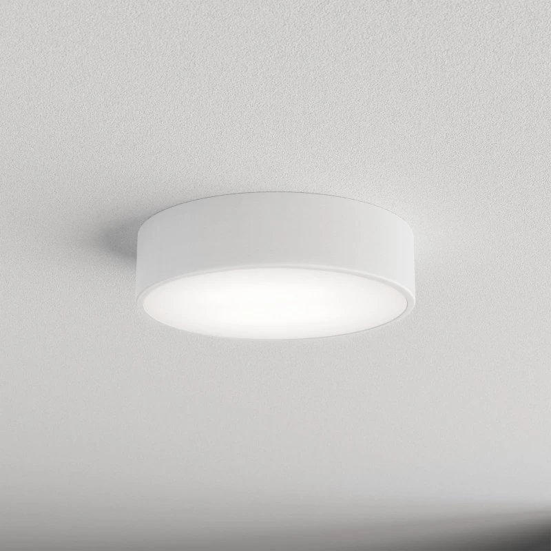 TEMAR LIGHTING Plafondlamp Cleo, Wit, Ø 30 cm, Dimbaar