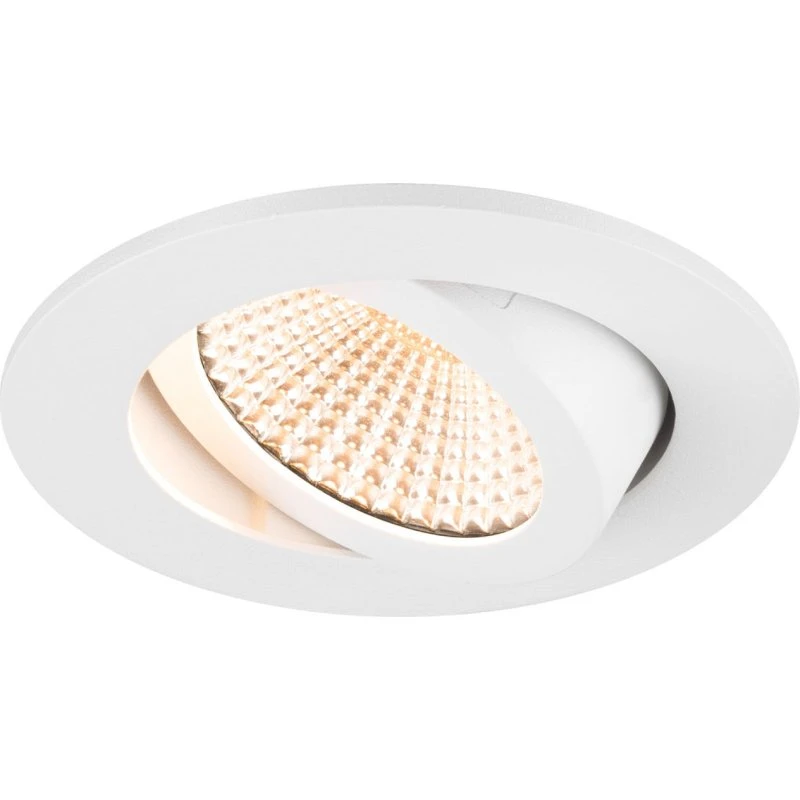 SLV New Tria LED plafond inbouwspot rond wit 2700K 60°