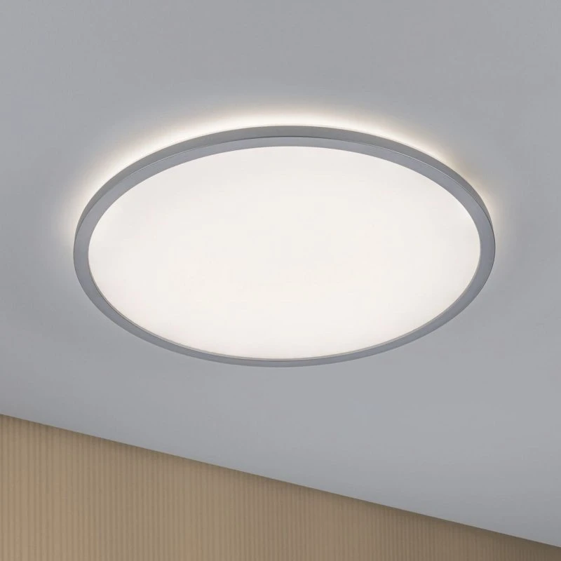 Paulmann Atria Shine LED paneel, Chroom, Dimbaar, Ø 42 cm