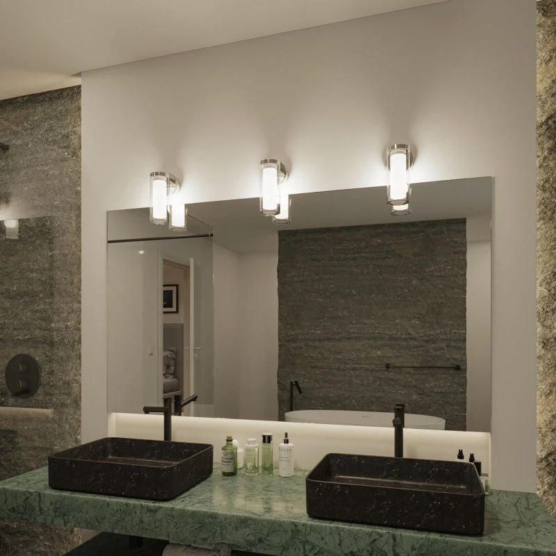 Paulmann Luena Wandlamp - Chroom - IP44 - Dimbaar - E14