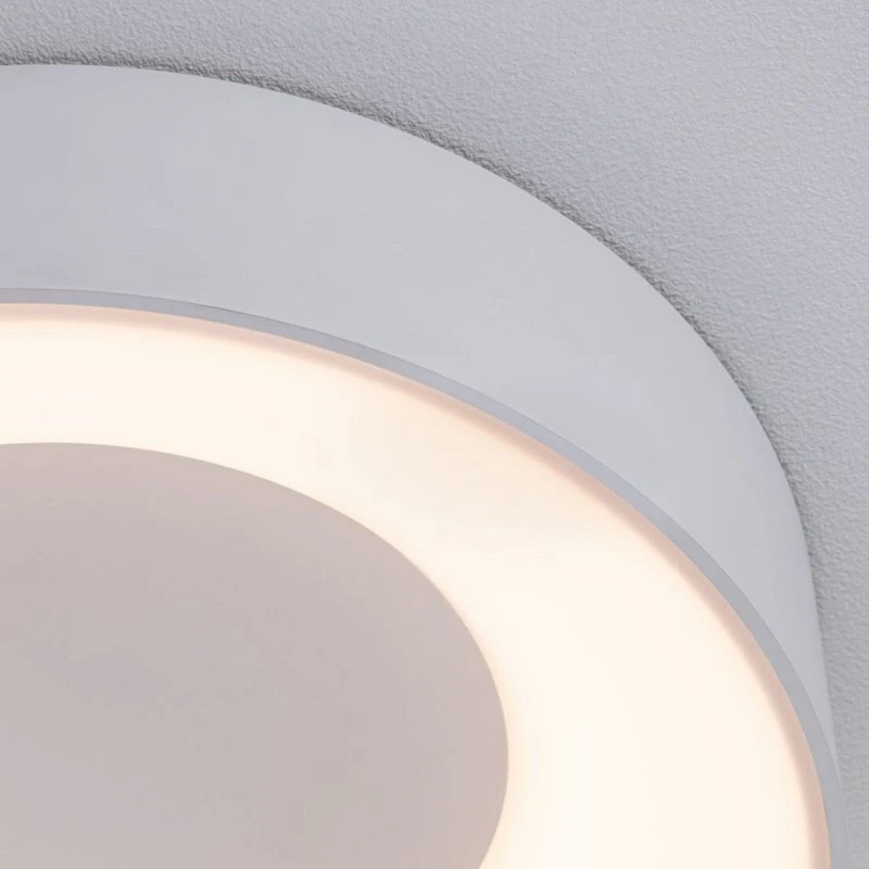 Paulmann Casca LED Plafondlamp Ø 30 cm - Wit/Opaal - IP44