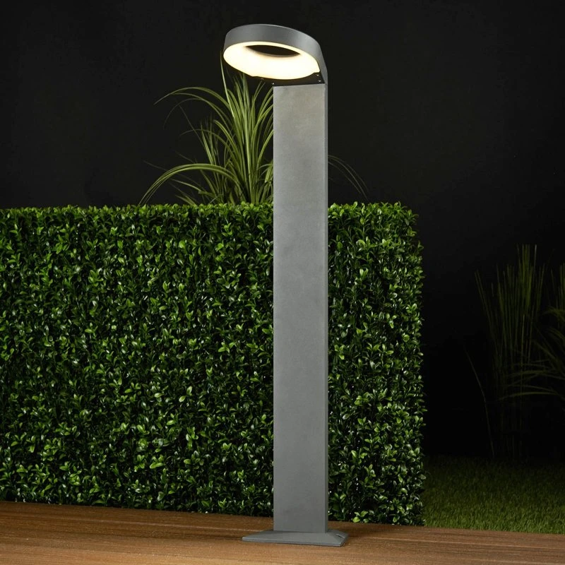 Lucande Jarka LED Tuinpadverlichting - Antraciet - Aluminium
