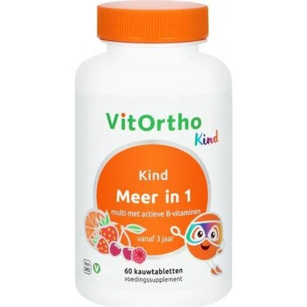 VitOrtho Meer in 1 Kind Kauwtabletten (vanaf 3 jaar)
