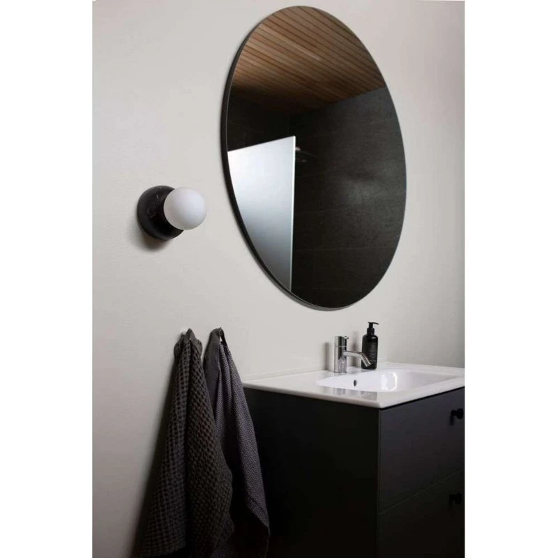Globen Lighting Torrano wandlamp 13 cm zwart IP44