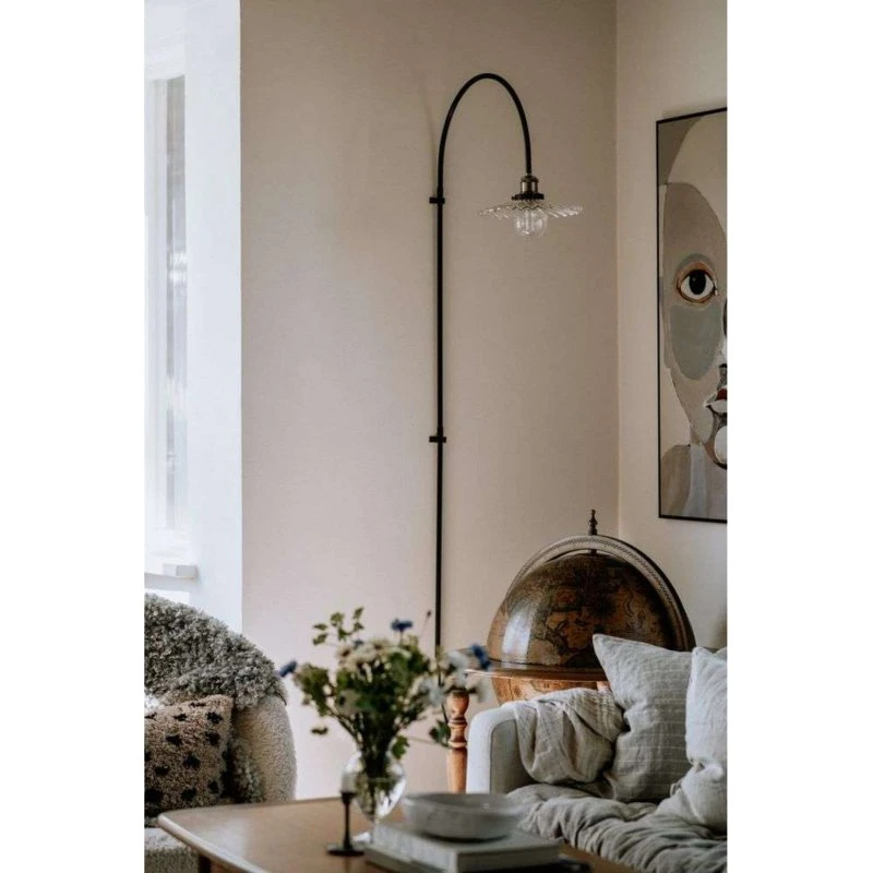 Globen Lighting Cobbler 150 Wandlamp - Transparant Glas & Messing