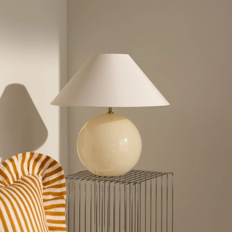 Globen Lighting tafellamp IRIS, crème, 45 cm