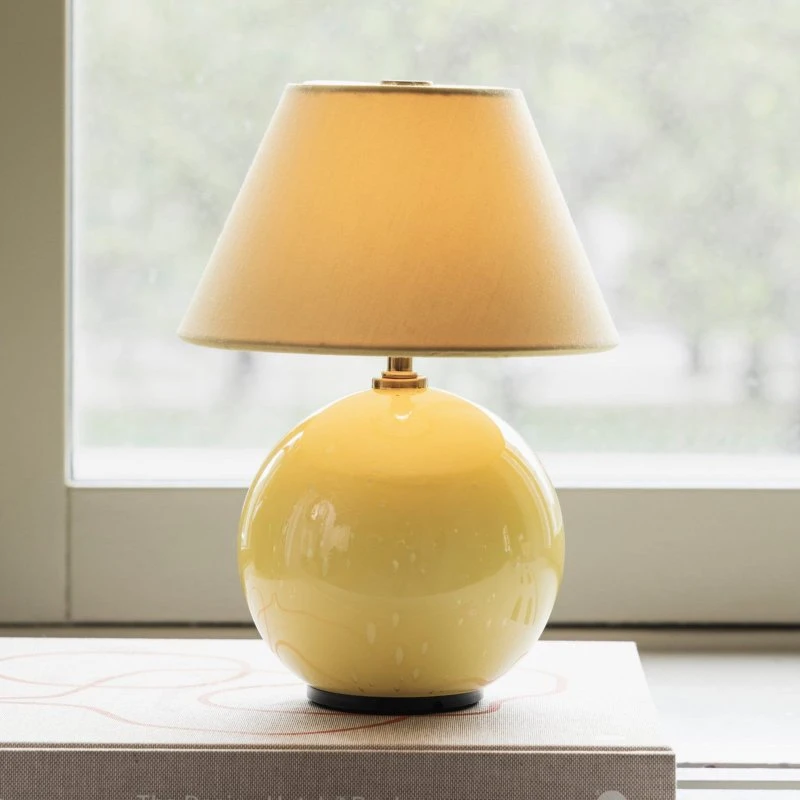 Globen Lighting IRIS Accu-tafellamp - Geel - 23 cm