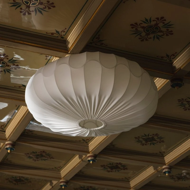 Globen Lighting plafondlamp BLADVERK, wit, Ø 70 cm