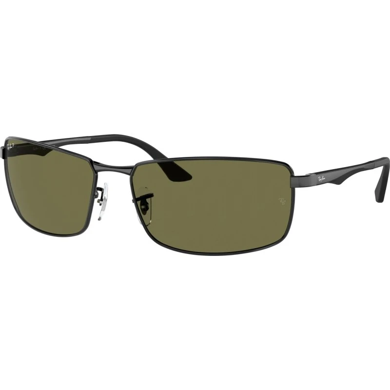 Ray-Ban RB3498 Polished Black G-15 Green