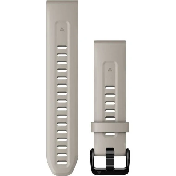 QuickFit® Siliconen Bandje Garmin - 20 mm - Sand
