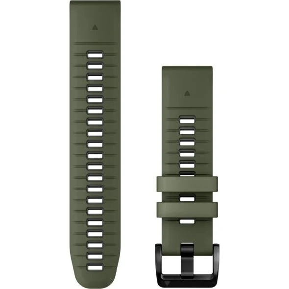 QuickFit® Siliconen bandje Garmin - 22 mm - Moss / Graphite