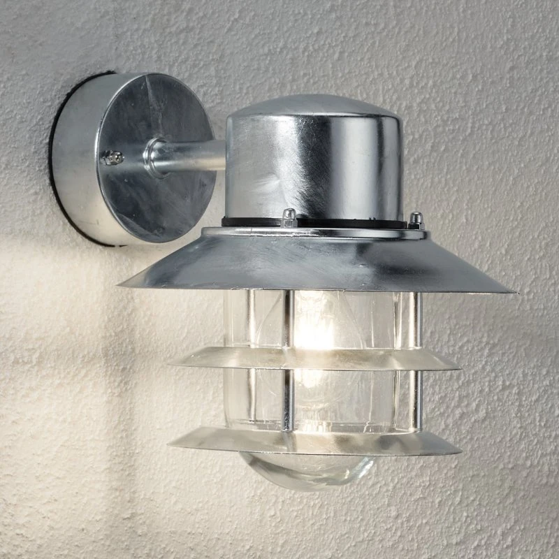 Nordlux Wandlamp BLOKHUS - Modern - Gegalvaniseerd Staal
