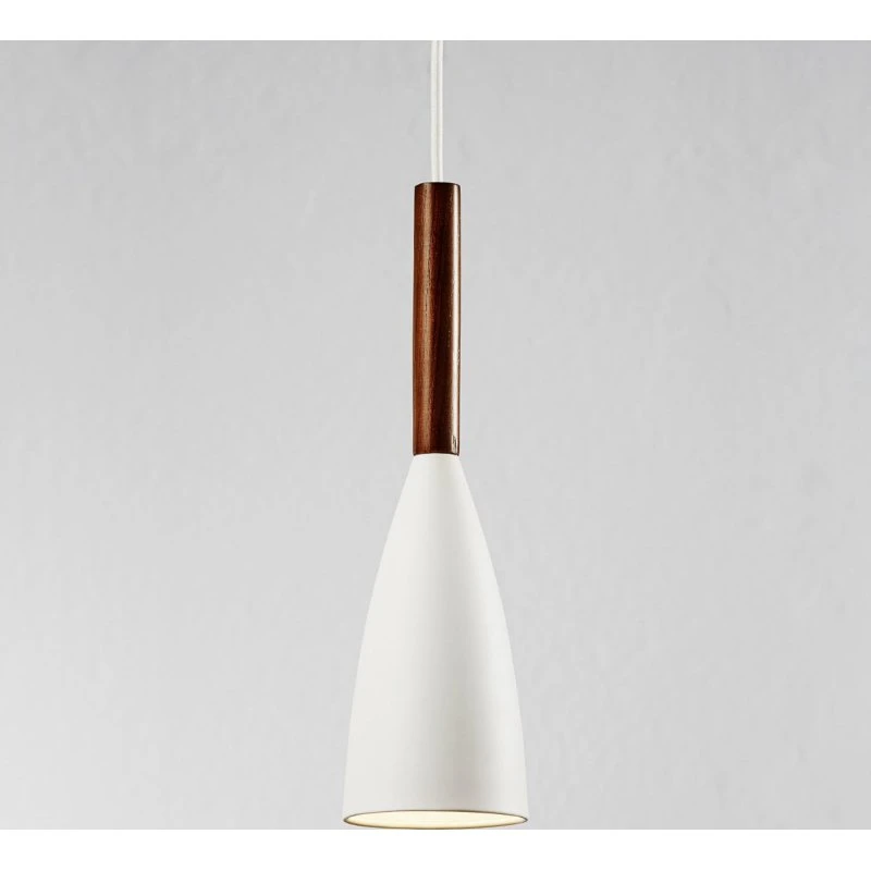 DFTP by Nordlux Hanglamp Pure - Wit/Walnoothout - Metaal