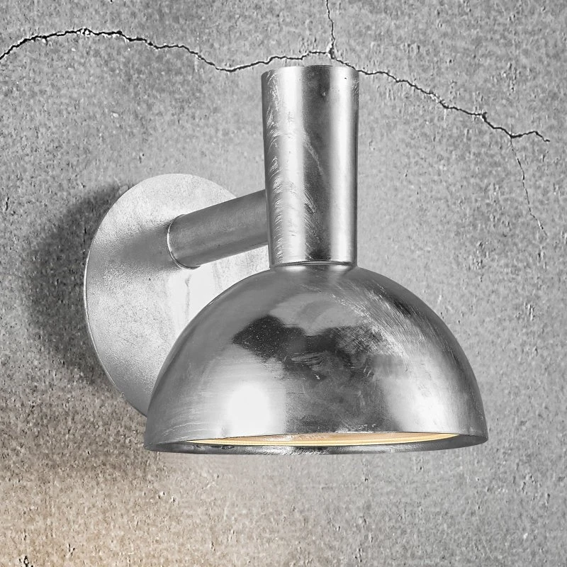 Nordlux Arki Buitenwandlamp - Zinkgrijs - Ø 20 cm