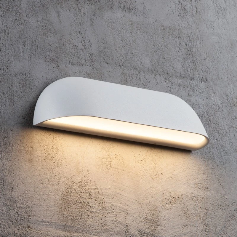 Nordlux Wandlamp Front 26 Wit - LED Buitenwandlamp