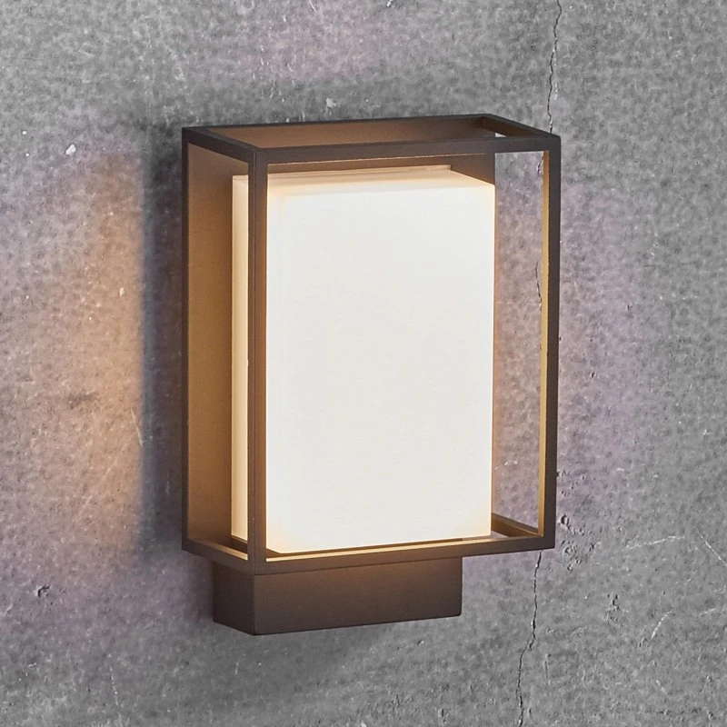 Nordlux LED Buitenwandlamp Nestor - Zwart - Aluminium