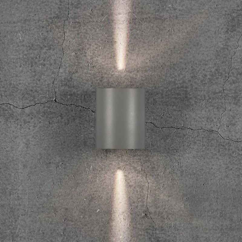 Nordlux Canto 2 Wandlamp Grijs - Up & Down LED