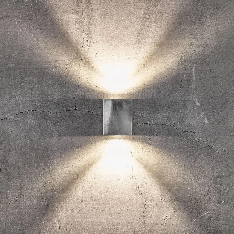 Nordlux Canto Kubi 2 Wandlamp Grijs - Up & Down Verlichting