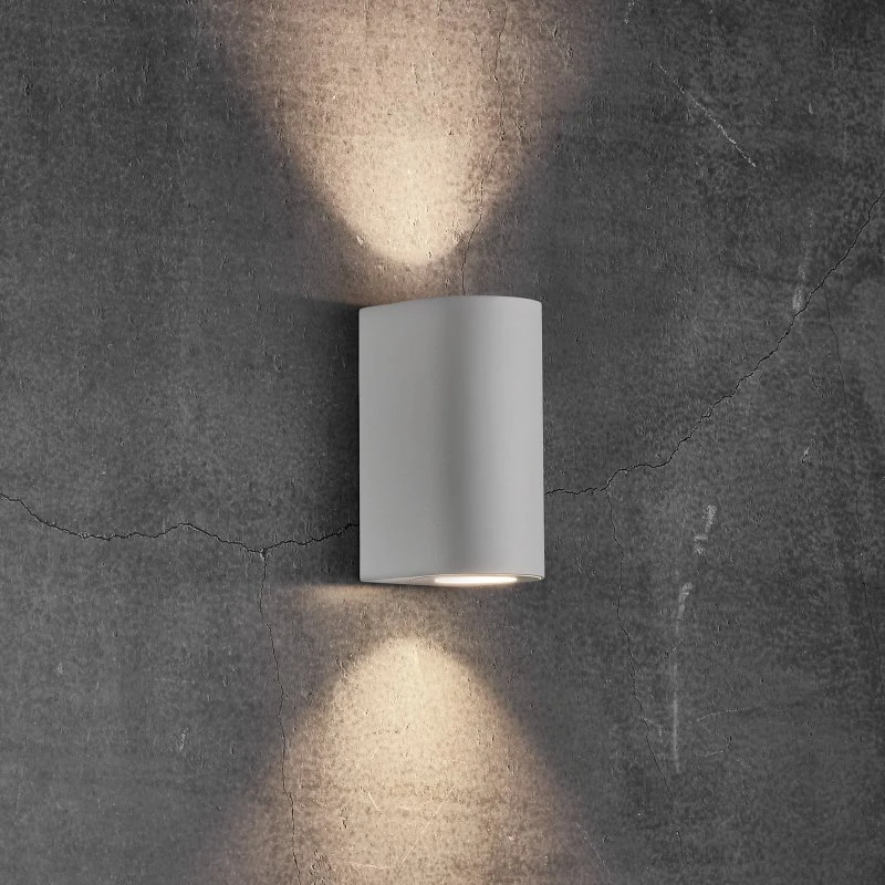 Nordlux Canto Maxi 2 Wandlamp Buiten - Wit - Aluminium