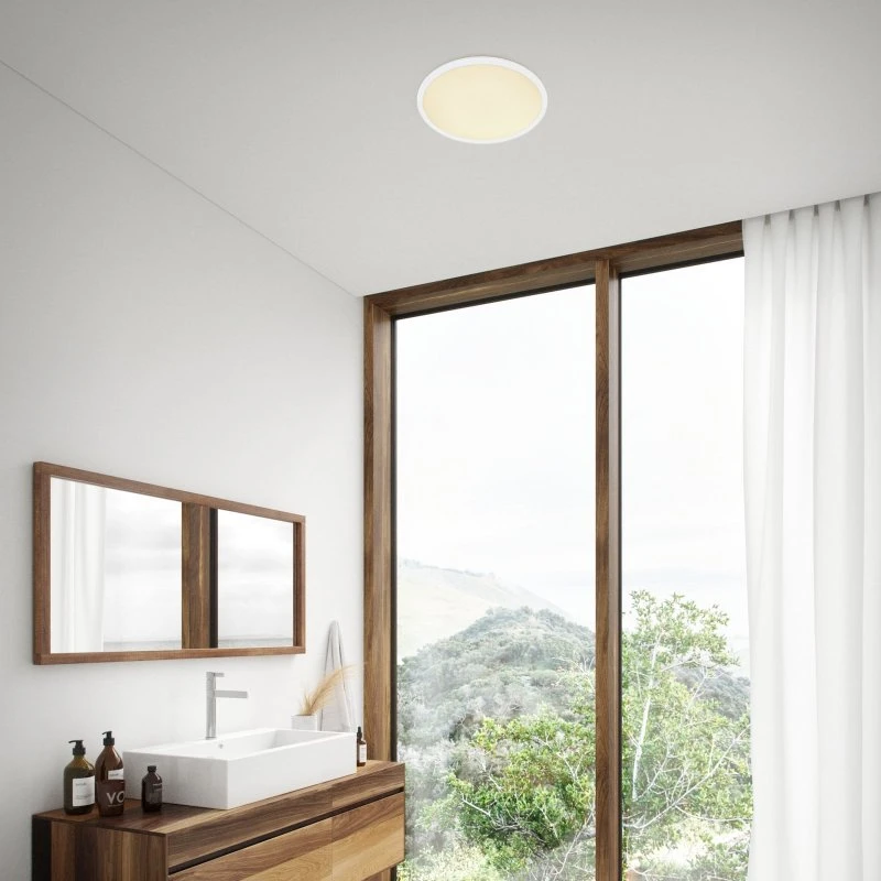 Nordlux Oja 60 LED Plafondlamp - Wit - Ø 60cm