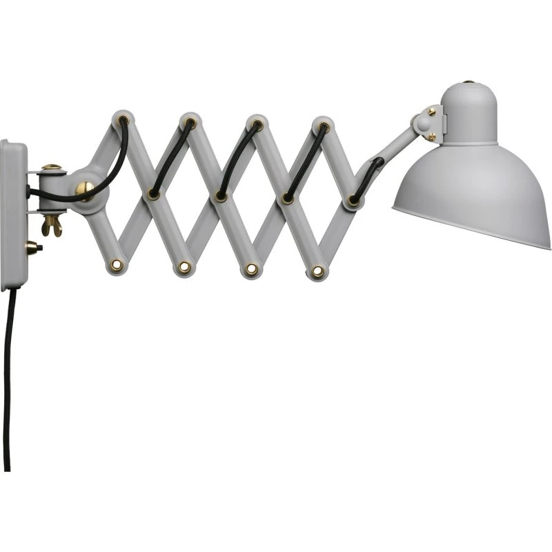 Fritz Hansen Kaiser idell 6718-W wandlamp met stekker - Grijs