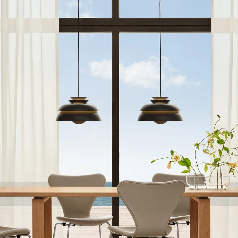 Fritz Hansen Concert P1 Hanglamp Black