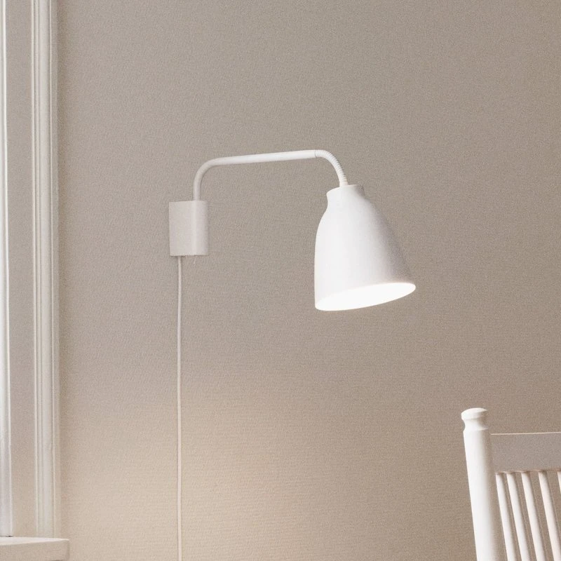 Fritz Hansen Caravaggio Read Wandlamp - Wit
