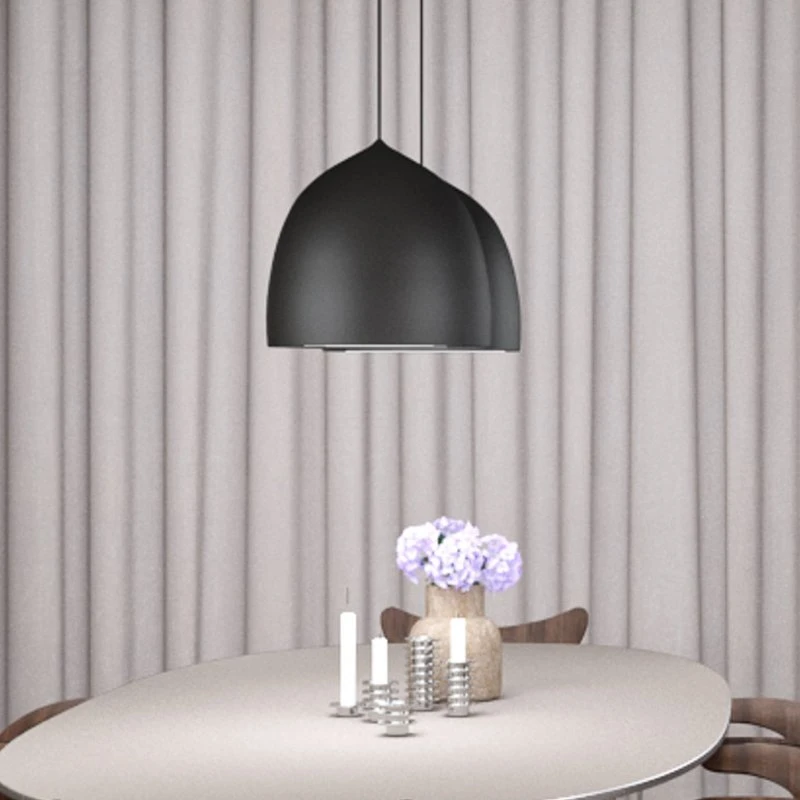 Fritz Hansen Suspence P2 hanglamp Ø 38,5cm - Mat Zwart