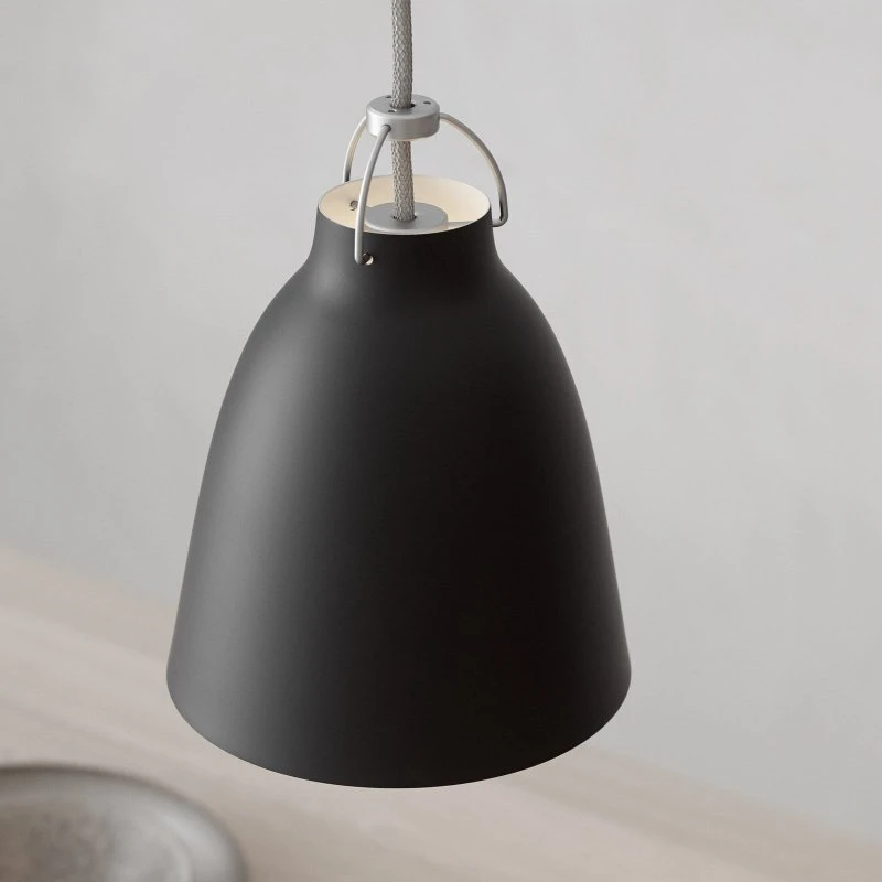 Fritz Hansen Caravaggio P1 Hanglamp - Matzwart