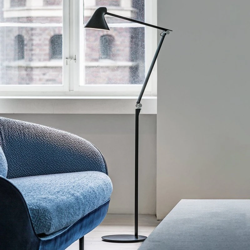 Louis Poulsen NJP Vloerlamp Zwart - Design LED