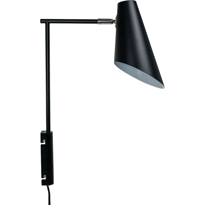 Dyberg Larsen Cale Wandlamp - Matzwart - 46 cm