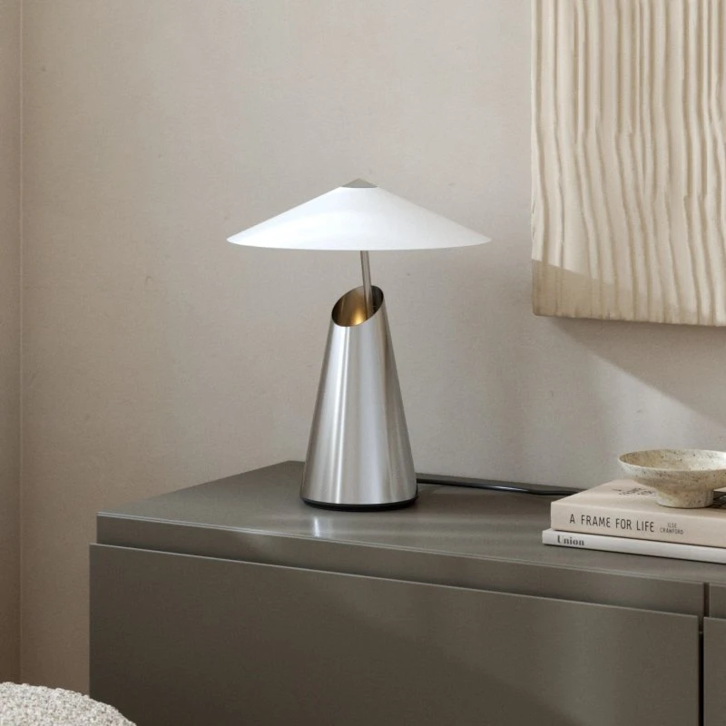 Nordlux Taido Tafellamp - Chroom - Design Metaal