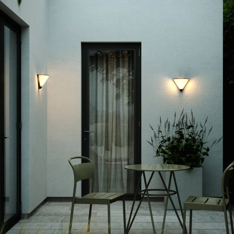 Nordlux Noorstad Buitenwandlamp - Zwart - Kunststof