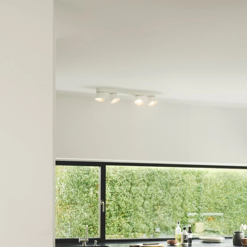 Nordlux Pitcher Witte Spotplafondlamp - 4-lichts richtbaar