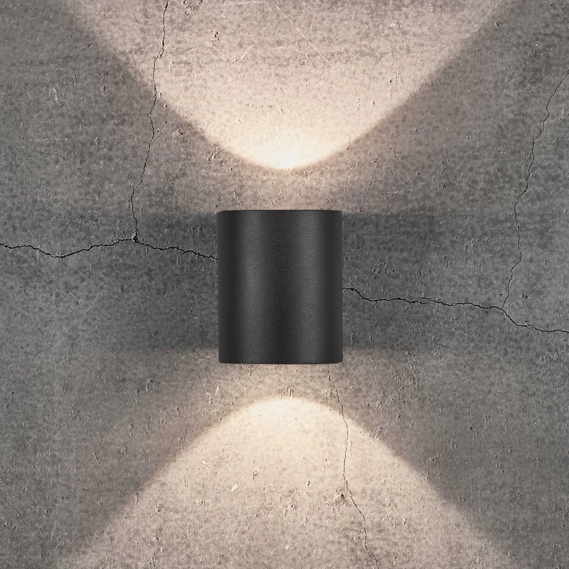 Nordlux Canto 2 Seaside Black - Moderne LED Wandlamp