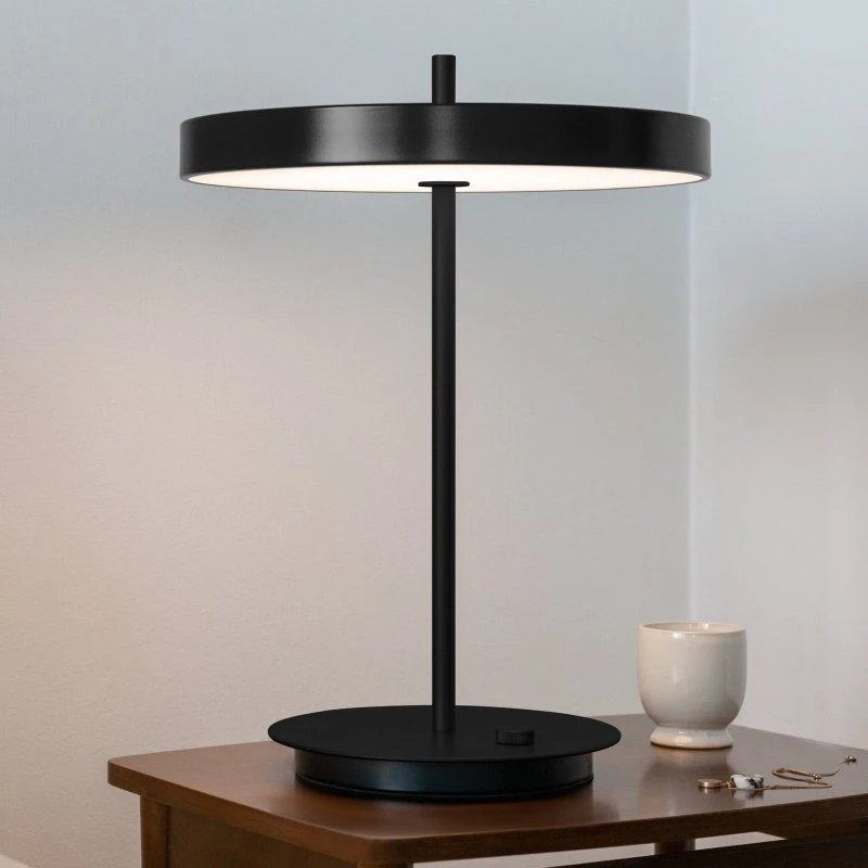 UMAGE Asteria Table LED Tafellamp - Zwart - Scandinavisch Design