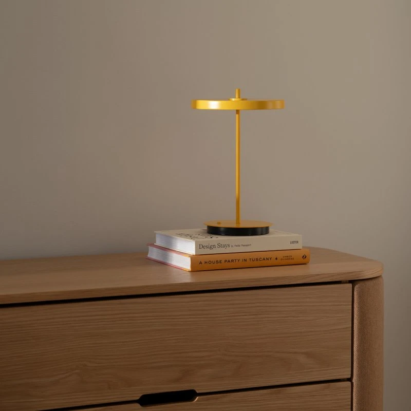 UMAGE Asteria Move LED tafellamp - Zon Geel - 31cm