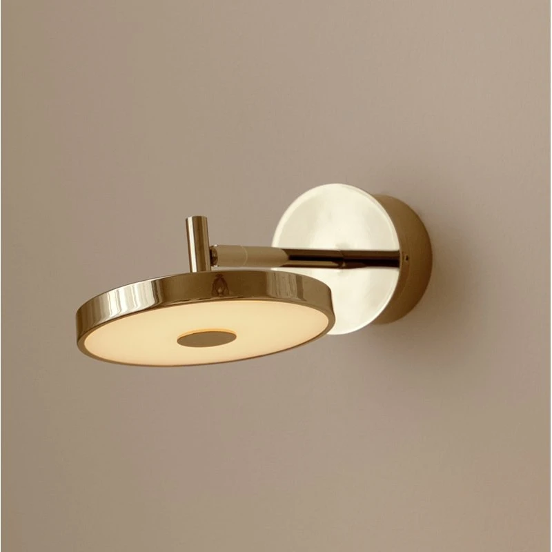 UMAGE Asteria SHORT HW LED wandlamp - Gepolijst Messing - 28 cm