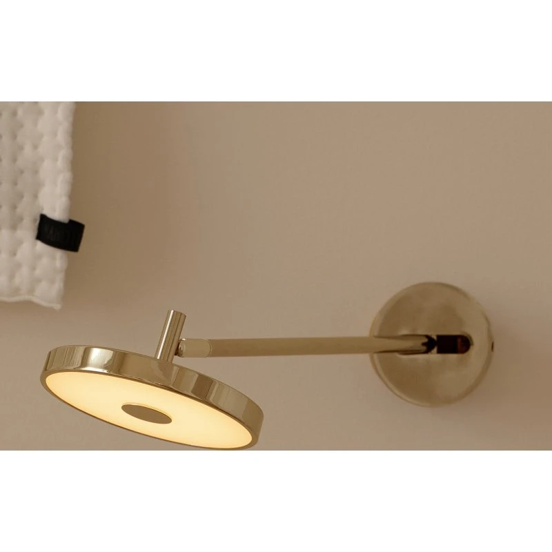 UMAGE Asteria LONG HW LED wandlamp - Gepolijst messing - 45 cm