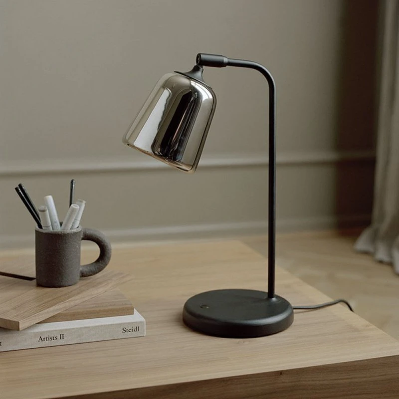 New Works Material New Edition Tafellamp - Roestvrij Staal